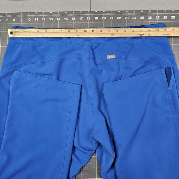 Figs Technical Collection Scrub Pants Womens XXL Tall Blue Hospital T21004T - Picture 11 of 13